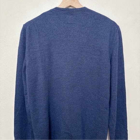 Hugo Boss Mens Xlarge Vneck Extrafine Merino Slim Fit Baku Sweater - Picture 9 of 15